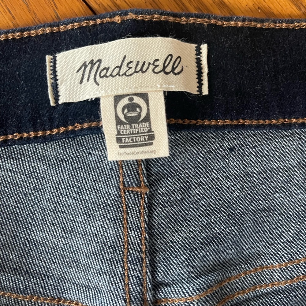 Women’s Madewell mid-rise stovepipe jeans